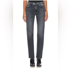 NWT Mother Superior The Mid Rise Rider Skimp Outta Sight Jeans Size 25